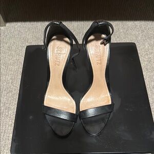 Schutz Black Women's Heels